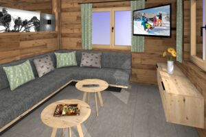 3D Visualisierung_Wohnzimmer