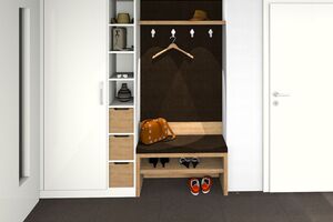 3D Visualisierung_Vorzimmer